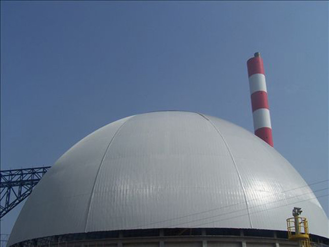 南康球形发电厂网架工程