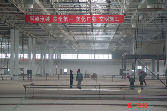 南康船厂网架工程